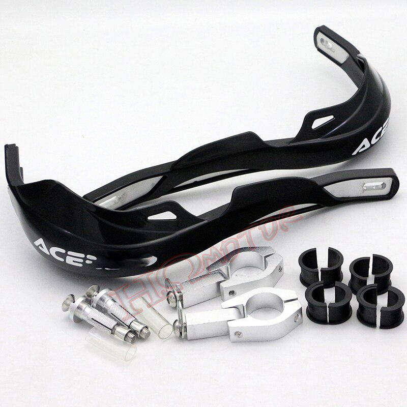 22MM 28MM Motorcycle Hand Guards Handle Protector Handguard Handlebar Protection For KTM HONDA YAMAHA YZ SUZUKI Pit Dirt Bike: Black