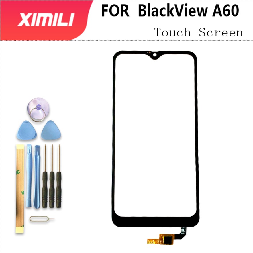 6.1 "verre extérieur pour BlackView A60 écran tactile panneau 100% Original testé numériseur capteur verre panneau remplacement + outils 3M