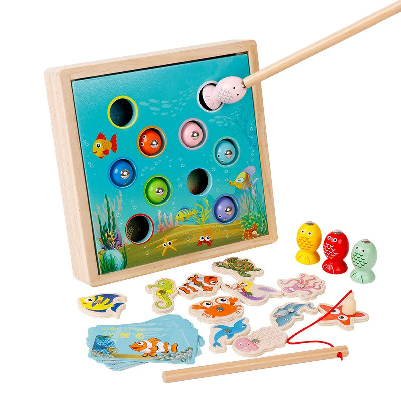 Neue Angeln Spiel Im Freien Spielen Set kinder Frühe Bildung Puzzle Baby Fisch Spielzeug für Kinder