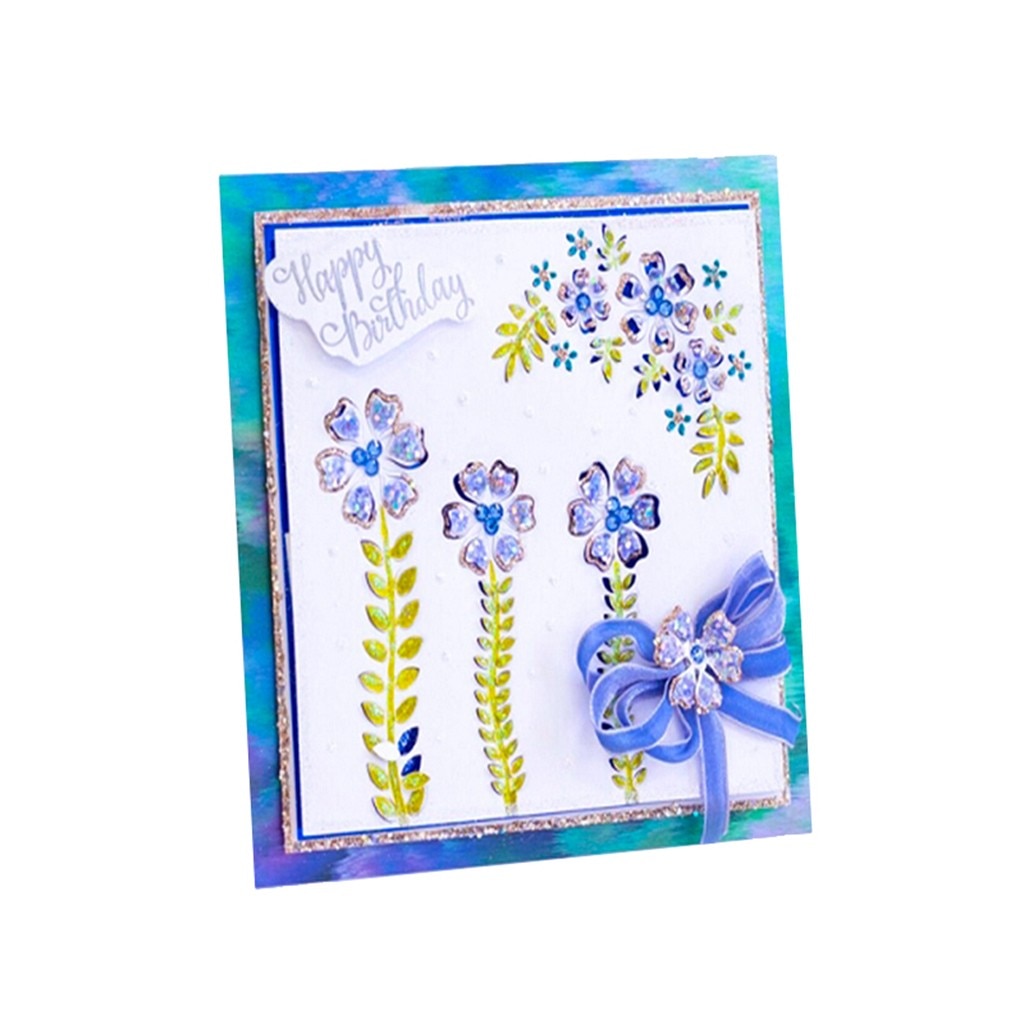 Cutting Dies Noble Lace Flower Frame Border Stencils For Diy Scrapbooking Crafts Embossing Paper Cards Making Paper Template