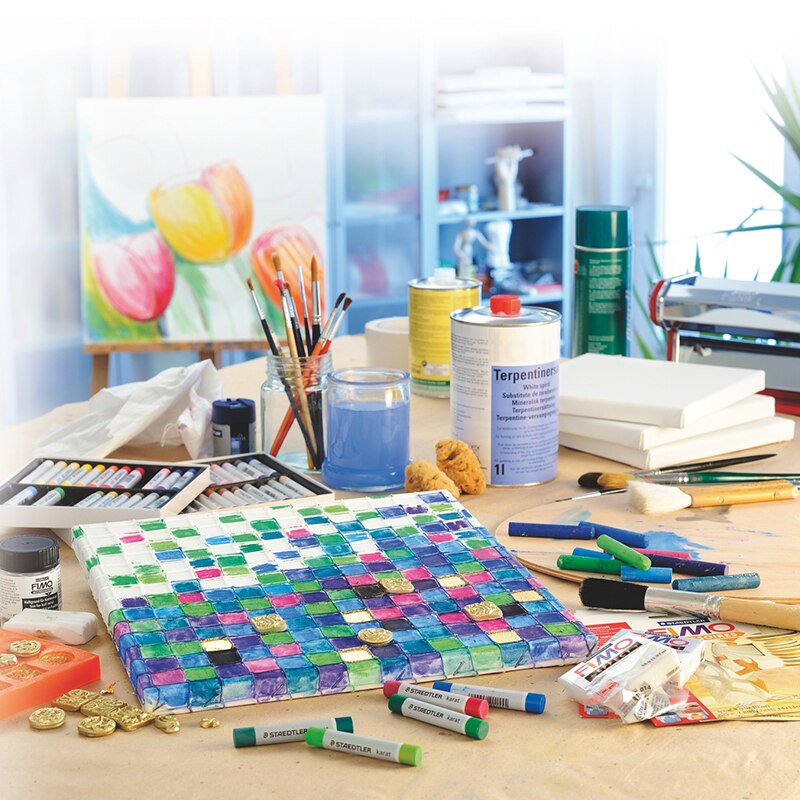 Staedtler 2420 oljepastell 12/24/36/48 farger oljepastellfarge krittmaling