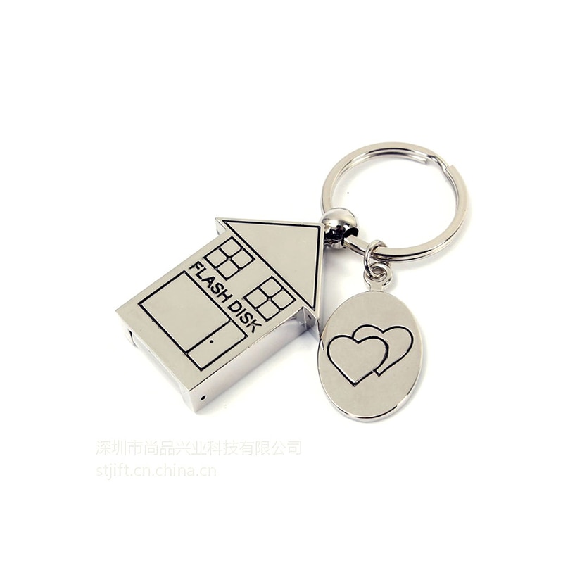 Pendrive de metal para casa, memoria usb de 64gb, 4gb, 8 gb, 16gb, 32gb, 128gb,