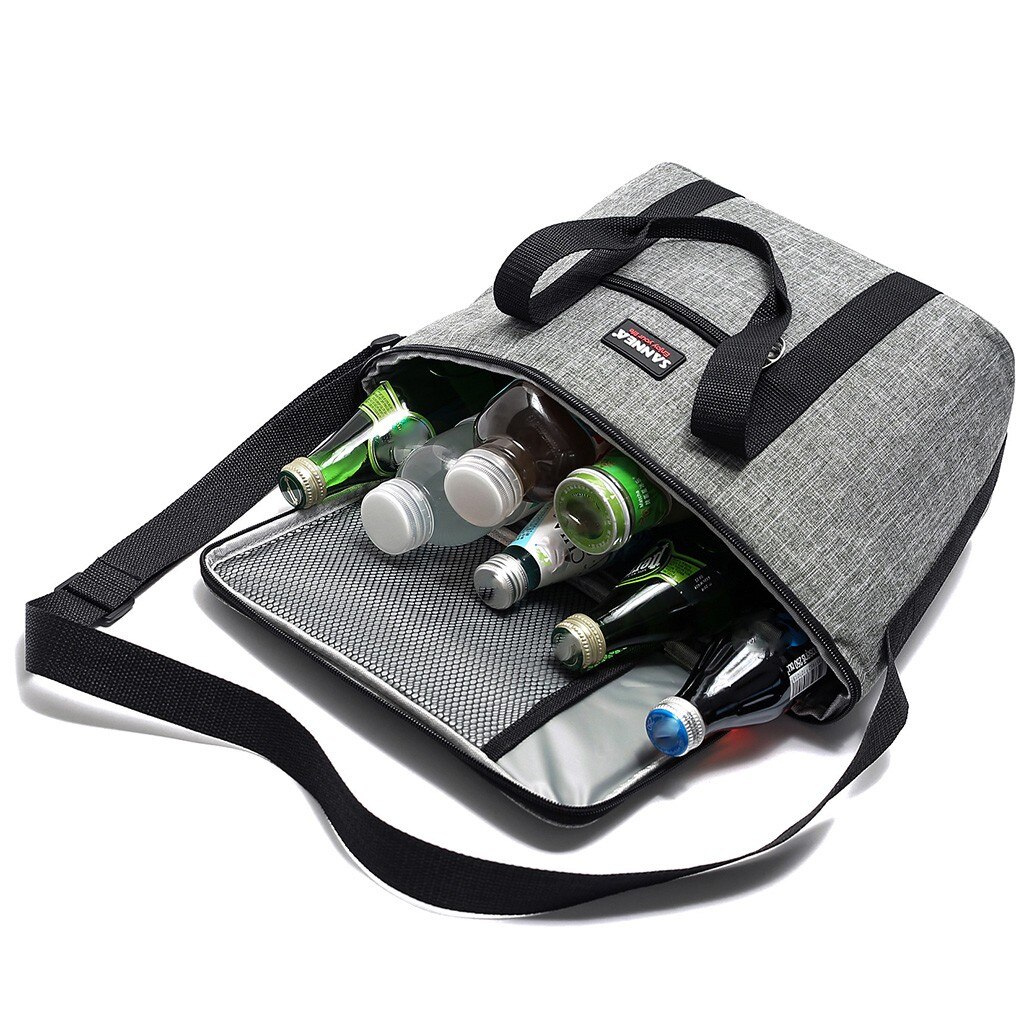 38 # 20L Frauen Männer Mittagessen Taschen Multi-funktion Picknick Strand Camping Isolierung Tragen Auf Schulter Tasche Große Kapazität mittagessen Taschen