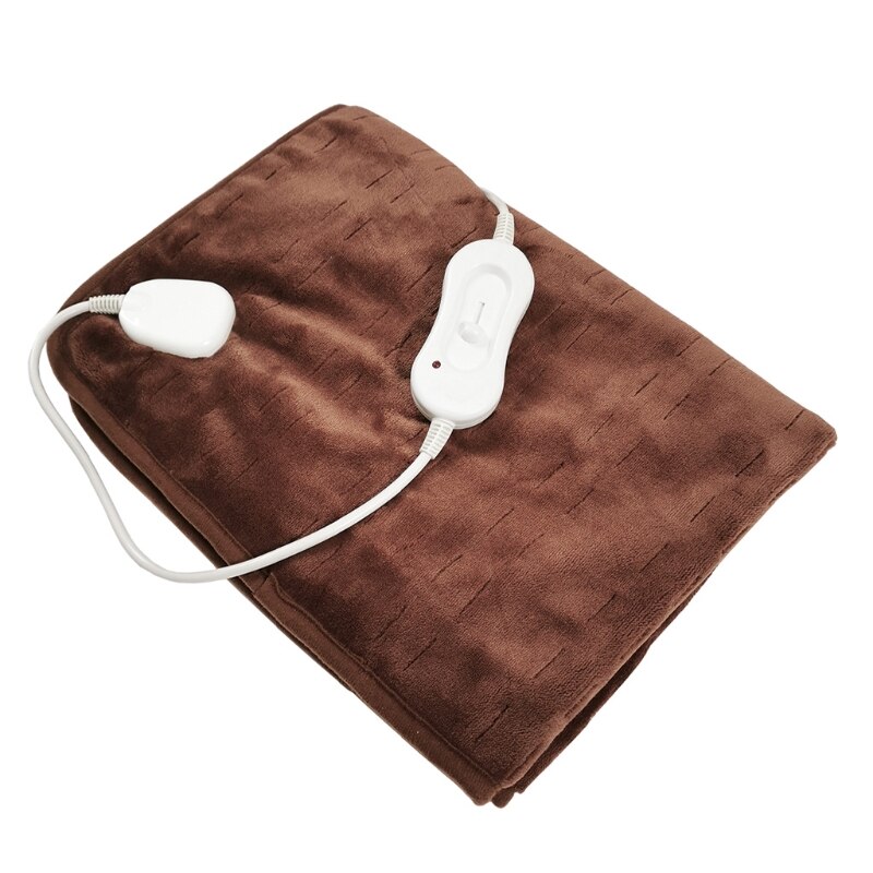 Electric Heated Blanket with3 Heating Levels Soft Plush Heated Throw Blanket 50JD