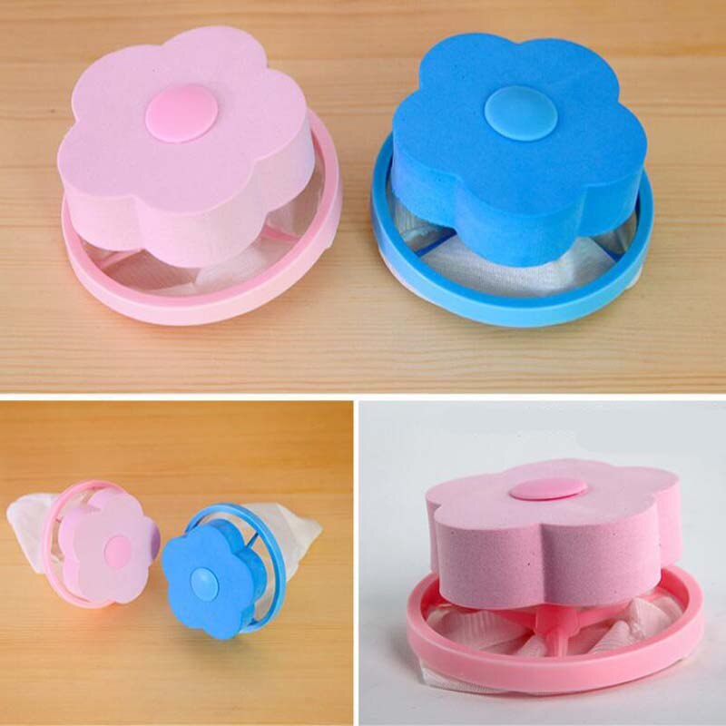 Washing Machine Filter Bag Mesh Filtering Hair Removal Device Wool Floating Washer Laundry Cleaning Needed