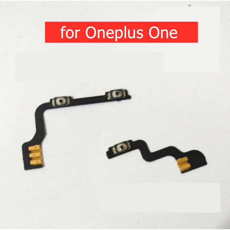 Voor Oneplus Een A0001 Power Volume Side Key Button Flex Kabel Voor 1 + 1 Op Uit Schakelaar Flex Kabel vervanging Reparatie Onderdelen