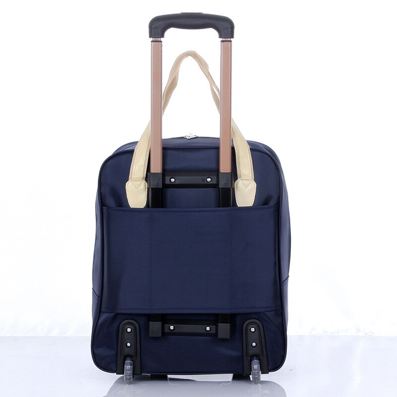 Luggage Metal Trolley Travel Bags Suitcase on wheels valise bagages roulettes Hand Trolley Unisex Bag Sac Board Chassis Package