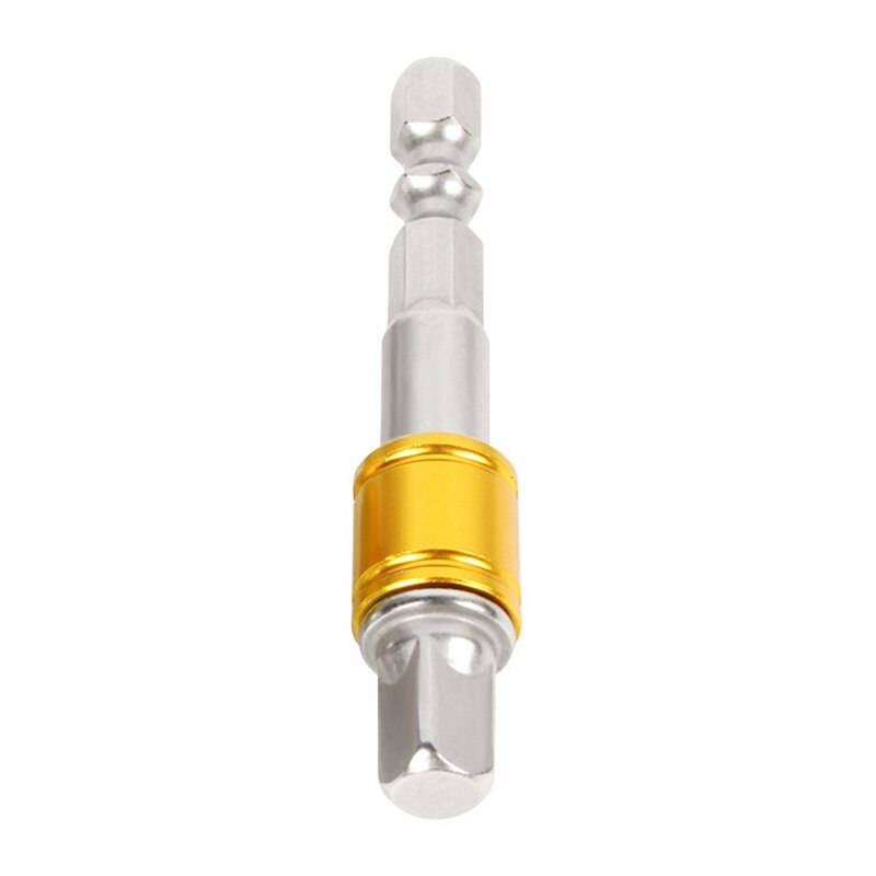 Socket Extension Conversion Adapter Hex Shank with 3/8" 1/2" 1/4" Square Head for Extension Drill Bits Power Tool