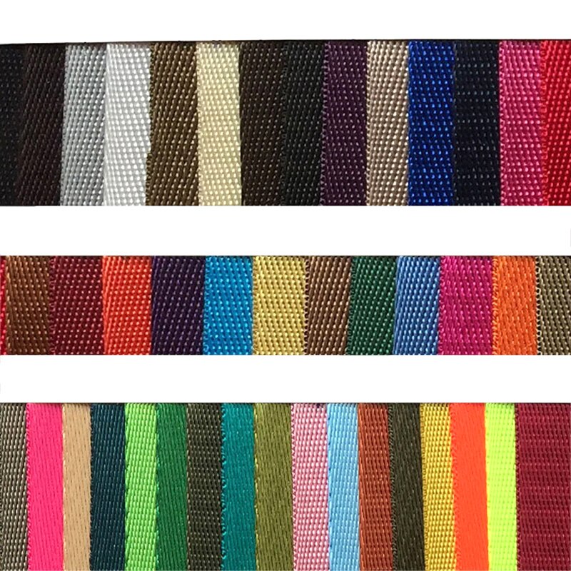 45 Meters 1"(25mm) Strap Nylon Webbing Herringbone Pattern Knapsack Strapping Sewing Bag Belt Accessories For DIY