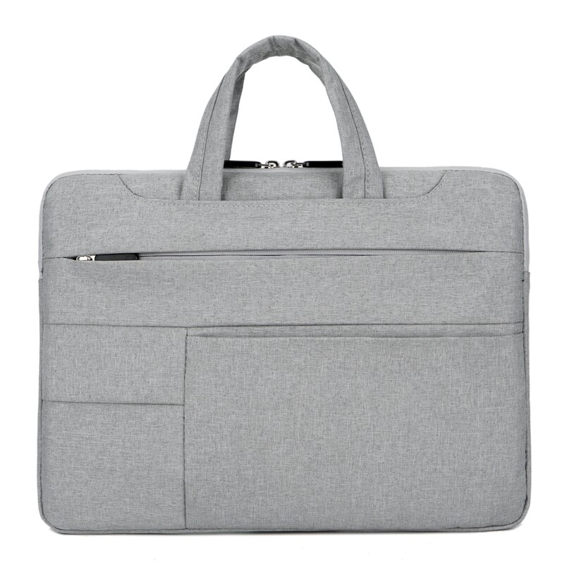 13-15 inch Laptop Tote Portable Solid Oxford Cloth Waterproof Men's Handbag Universal Carry Case Laptop Bag Briefcases