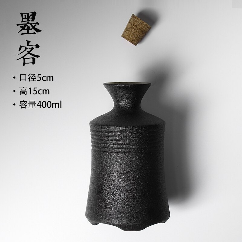 Drinking Portable Hip Flask Alcohol Set Small Pocket Bottle Hydro Flask Sake Set Wine Decanter Petaca Alcohol Drinkware: K   5x15cm