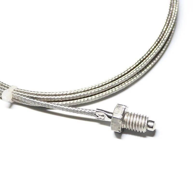 1M/2M/3M/4M/5M K-Type Thermocouple Control Thread M8 Screw Probe Temperature Sensor Temperature Controller 0-400C Sensor Probe