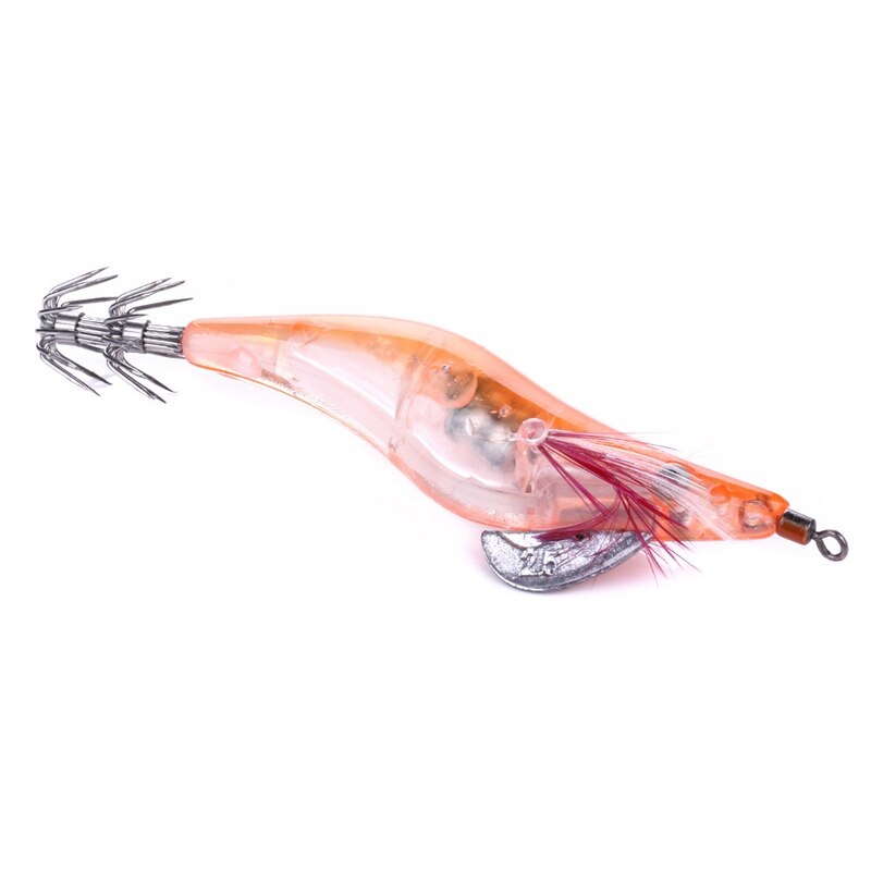 Luminous Lures 6 Colors Led Electronic Fishing Shrimp Bait Lure Simulation Glow Prawn Lures Squid Bass Jig Lures Tackle