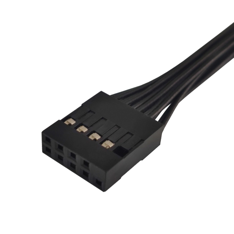 Computador usb 9 pinos para dual9pin divisor cabo usb 9 pinos conversor usb blindado melhorar a estabilidade e a confiabilidade do sinal