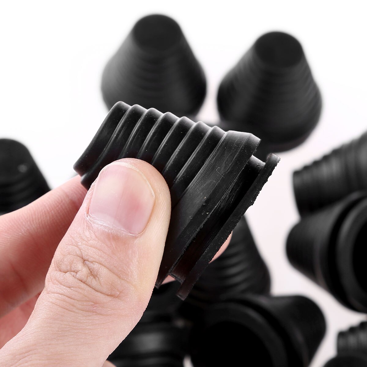 Home Accessories Insulated Rubber Tapered Seal Ring Grommets Inlet Outlet Case Box Plate Wire Cable Protector Plugs Dust Covers