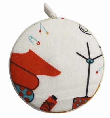 1.5m/60in Retractable Soft Flat Measuring Ruler Sewing Tailor Tape Measure Fabric Covered Sewing Tools: No5