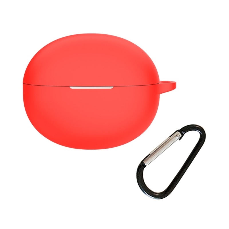 Case Cover Siliconen beschermhoes voor LP19 oordopjes Oplaadbox Beschermende oortelefoonhoes: Rood
