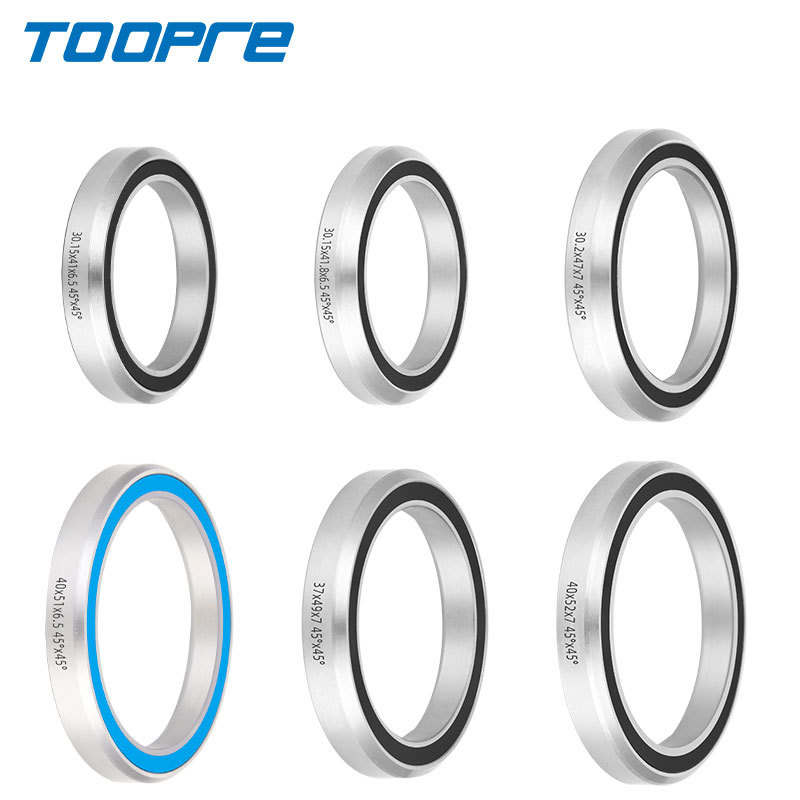 Bike Headset Bearings Sealed Head Tube Bearing Replacement Kit For Scooter Bicycle Semi-Integrated Integrated Angular Contact