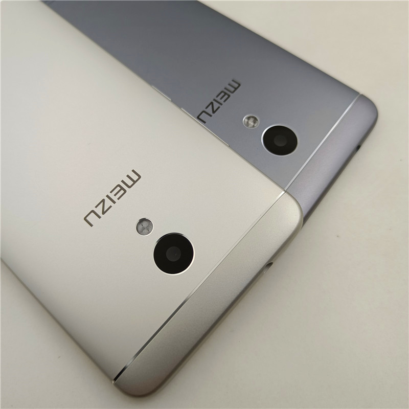 Voor Meizu M5S M612H M612M Metalen Batterij Back Cover Vervangende Onderdelen Case Met Knoppen Camera Lens
