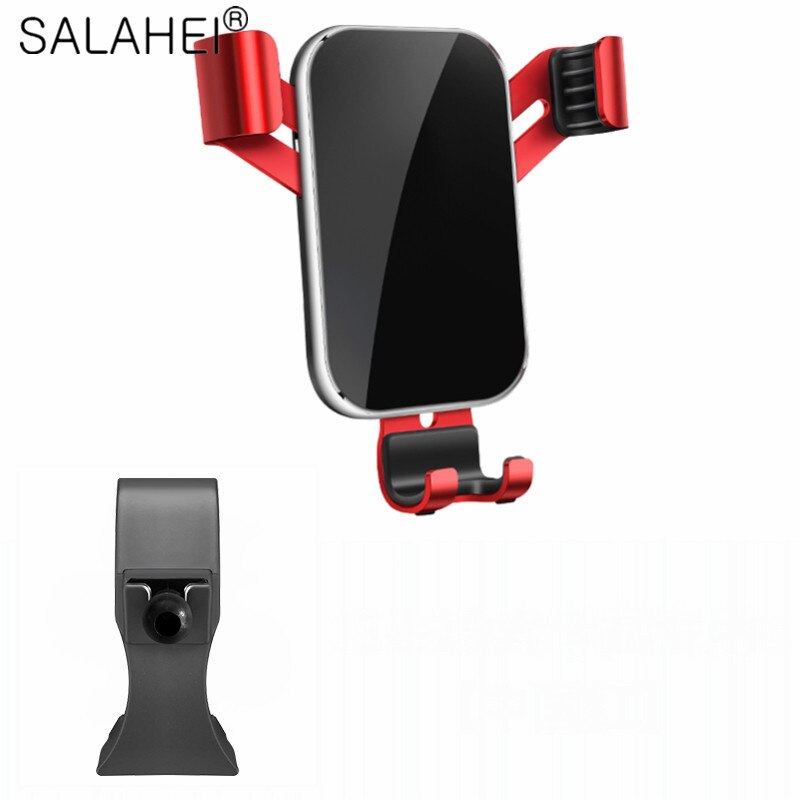 Soporte de teléfono móvil para Ford Mustang , montaje de rejilla de ventilación, GPS, Clip para teléfono, coche, Iphone: red