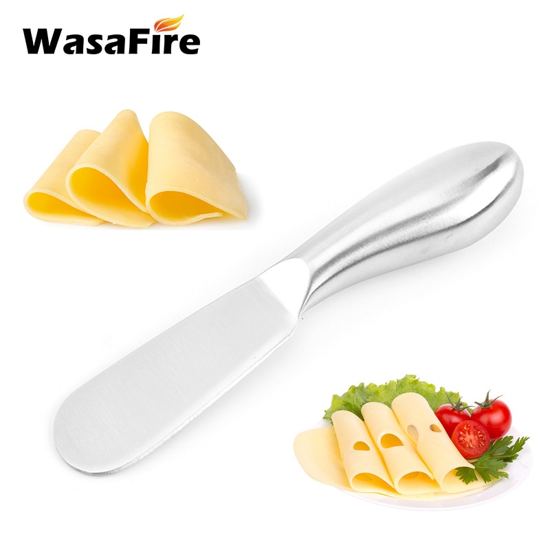 Cake Slicer Knife Blade Spreader Butter Cheese Slicer Knife Stainless Steel Spatula Kitchen Cake Tool