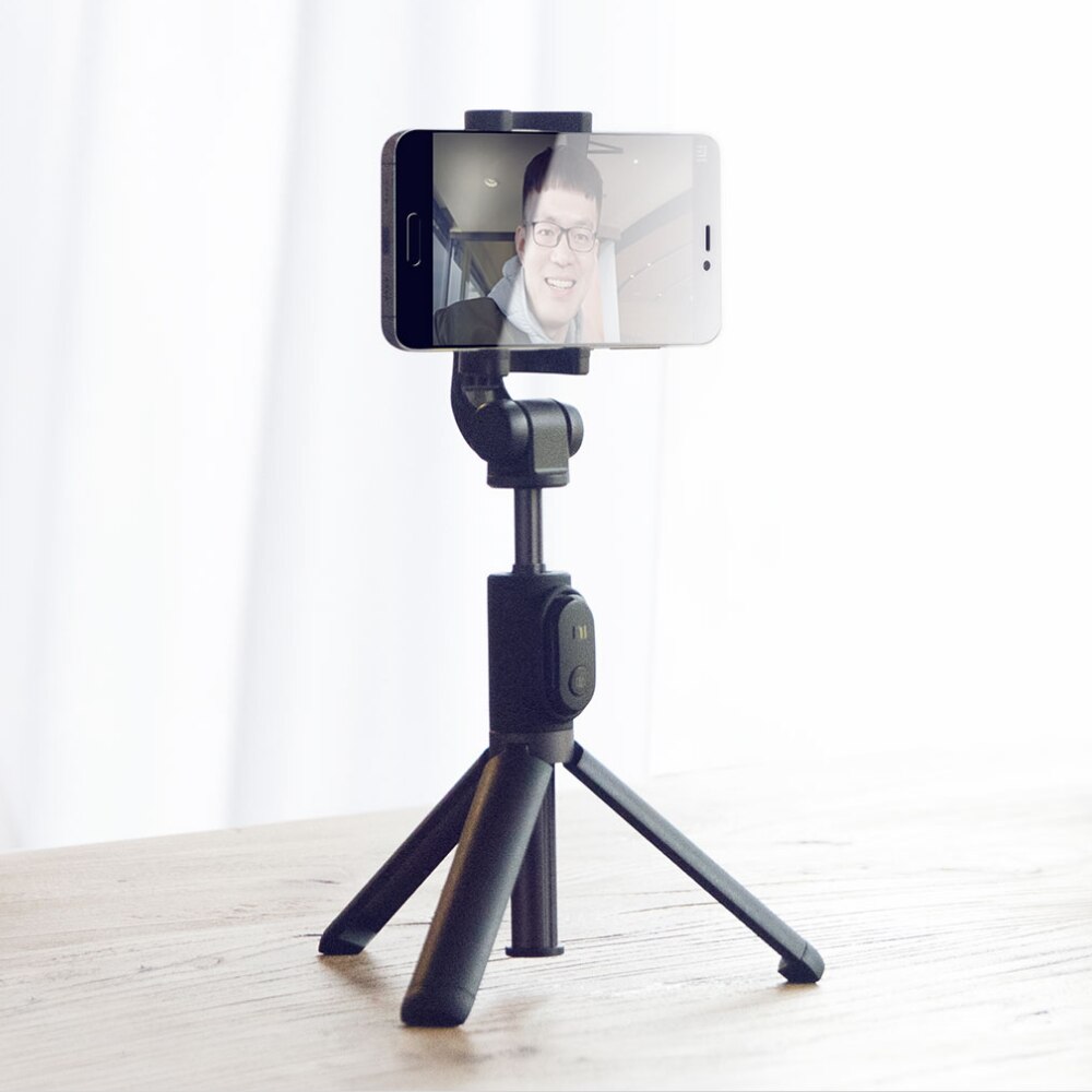 Xiaomi Handheld Mini Foldable Tripod 2 in 1 Monopod Selfie Stick Bluetooth Wireless Remote Control Shutter for Android &amp; Iphone