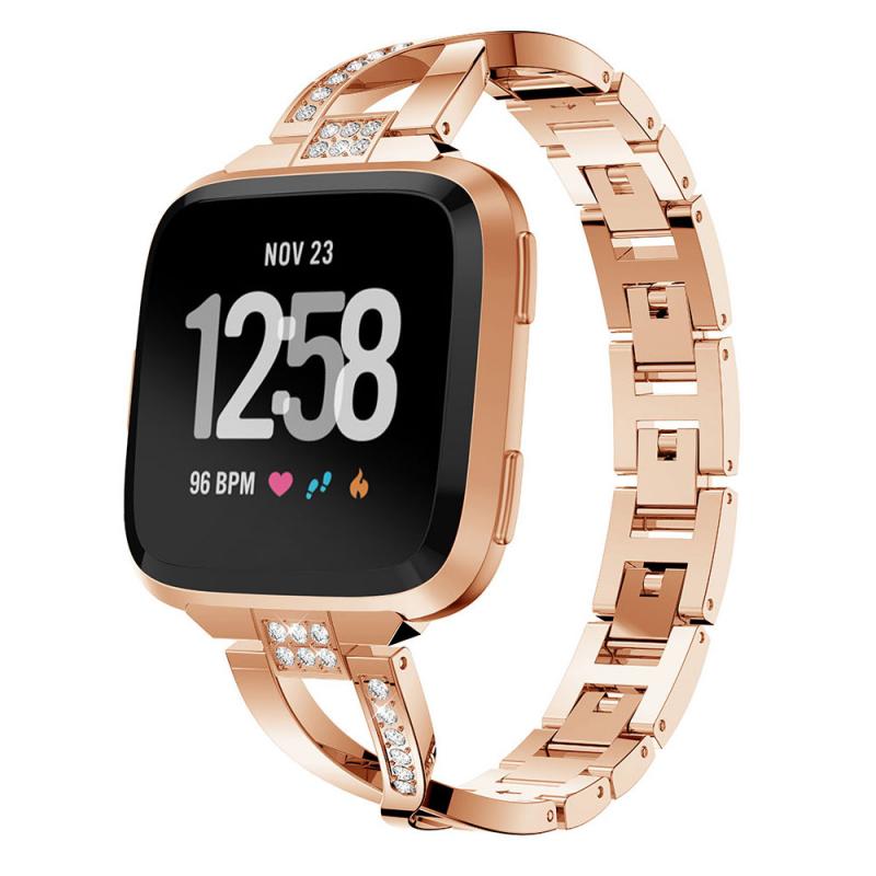 Metal Watch Band for Fitbit Versa 2 - Alloy Strap Wristband - Smartwatch Replacement Bracelet: 4