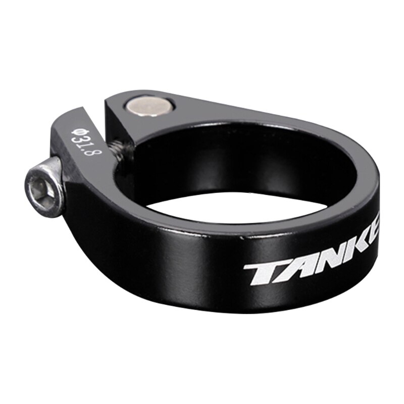 Tija de sillín de bicicleta, abrazadera de tubo de liberación rápida, aleación de aluminio, para MTB, piezas de bicicleta de carretera, 31,8/34,9