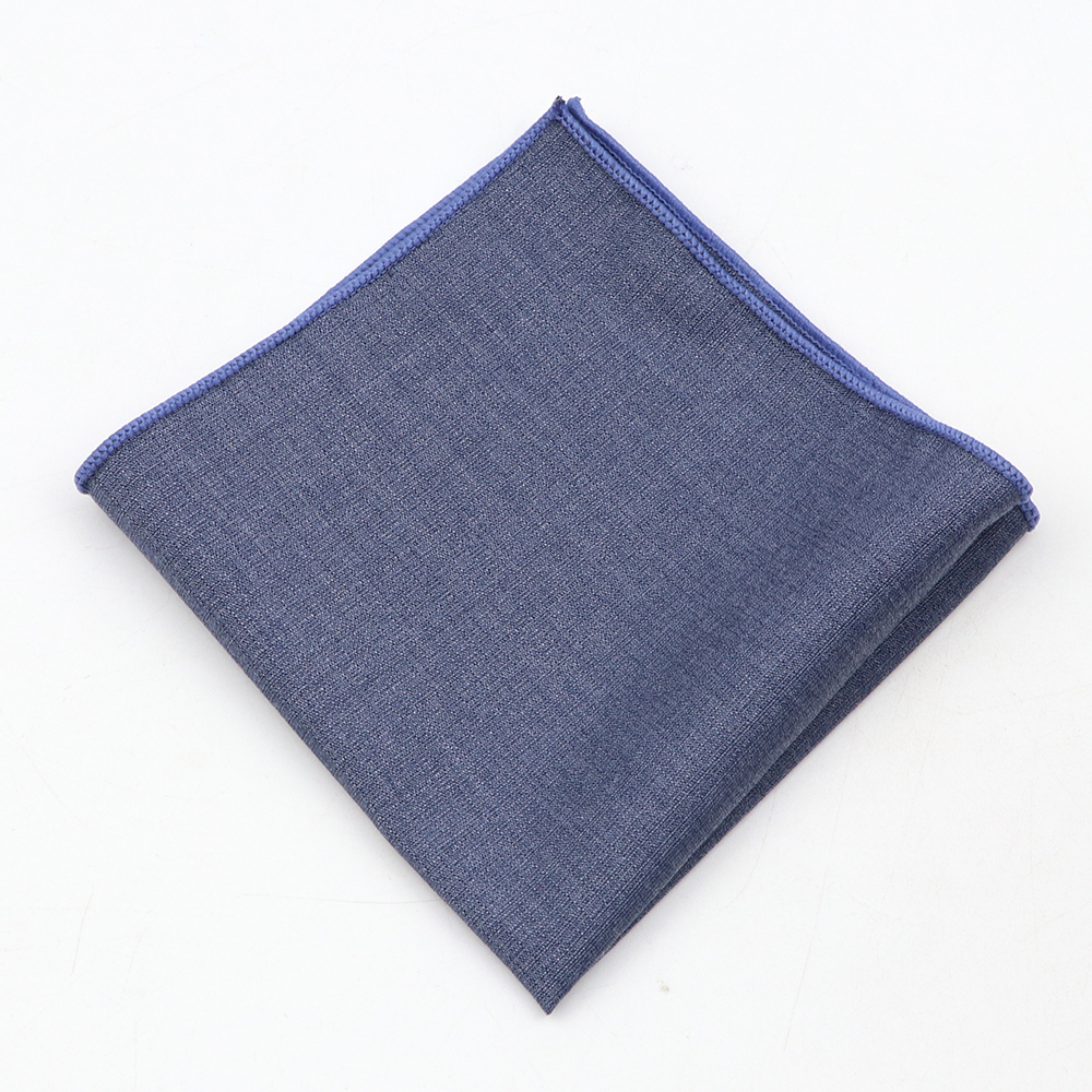 Solid Color Polyester Bamboo Fiber Handkerchiefs For Men Classic Casual Suits Pocket Square Mens Black Khaki Blue Towels: Lavender