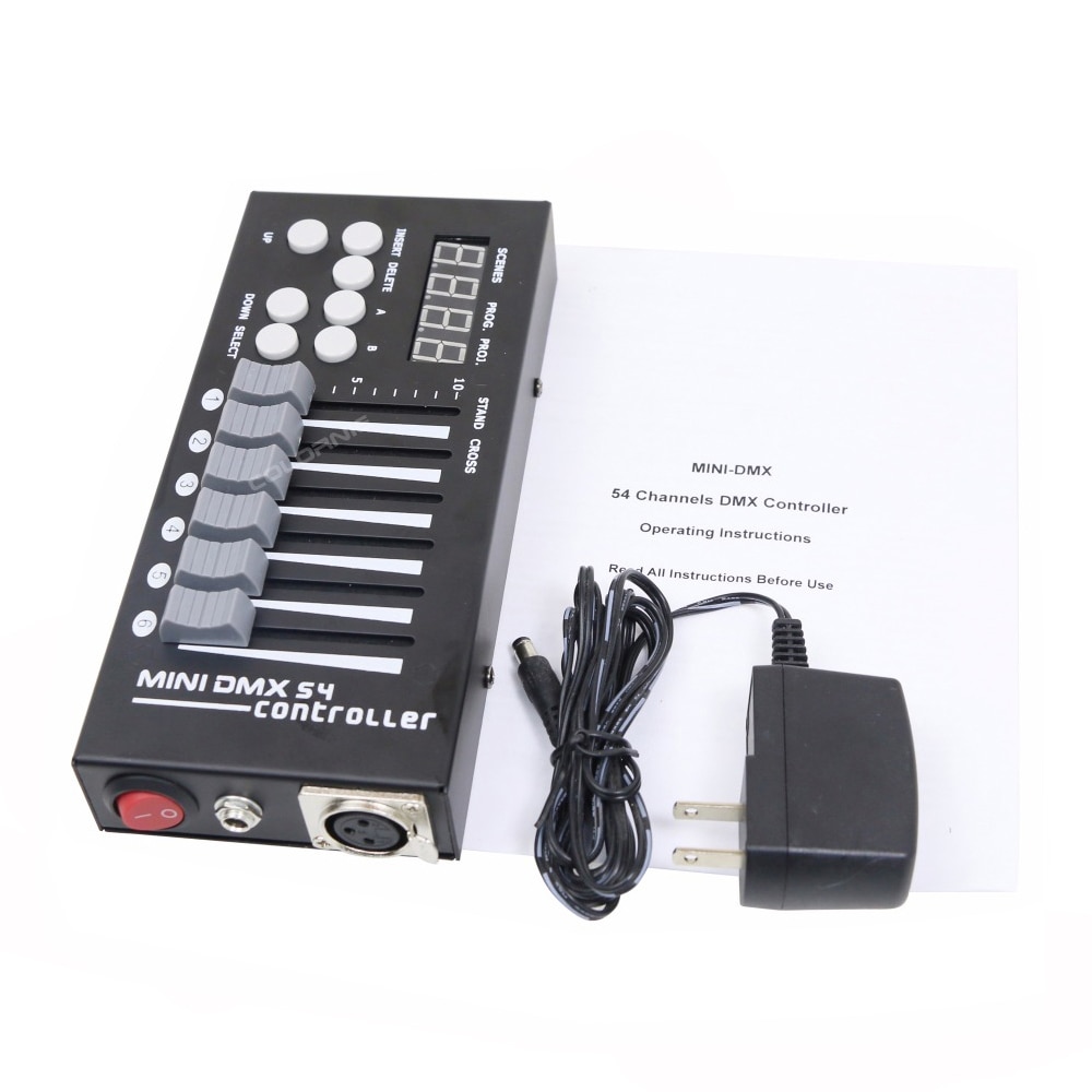 Mini 54CH DMX Controller Console LED Stage Lighting DJ Controller DMX Controladora DJ For Lumiere Moving Head Light
