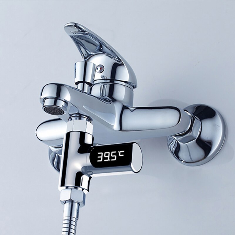Baby Bath Water Temperature Monitoring Instrument LED Digital Display Water Thermometer Shower Interface Bathroom Accessories