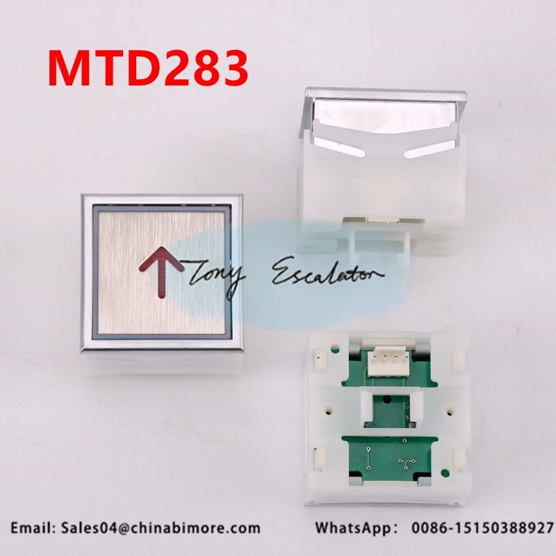 Lift Drukknop MTD283 Voor Tke Thyssen Thyssenkrupp Knop