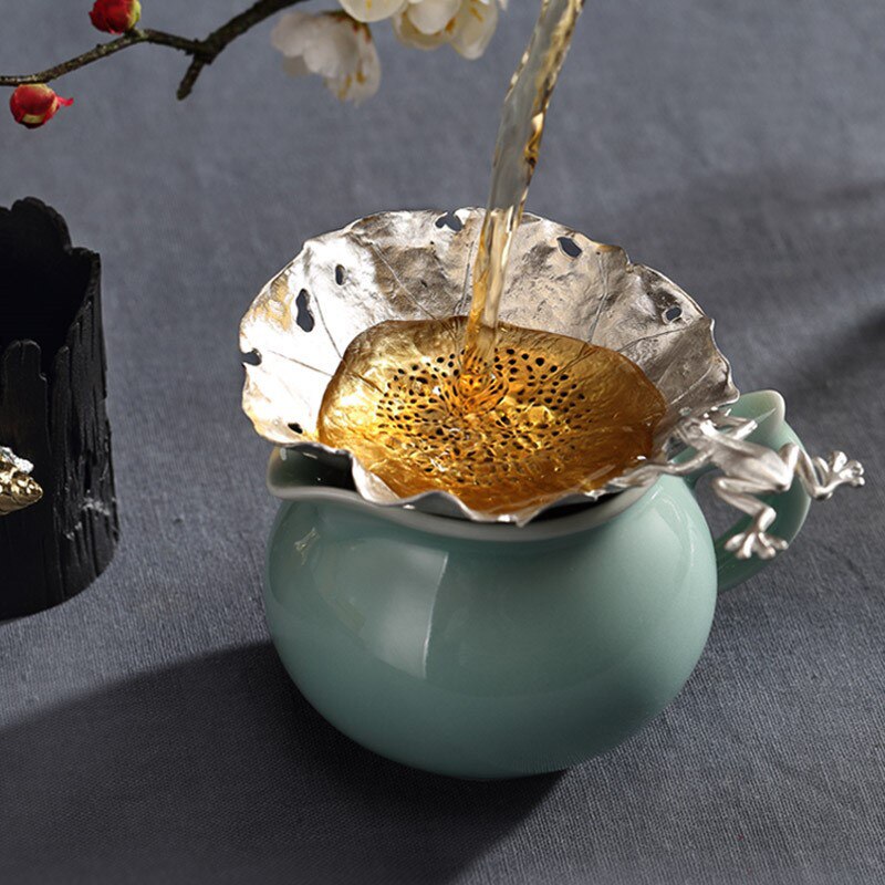 Lösa blad tesil form teinfuser lätt att rengöra gongfu tetillbehör kaffe & te verktyg