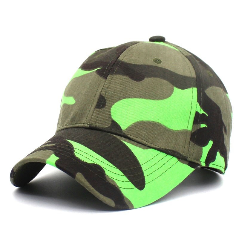 Ditpossible grøn camouflage baseball kasket mænd sports hat kvinder hip hop snapback hatte: Default Title