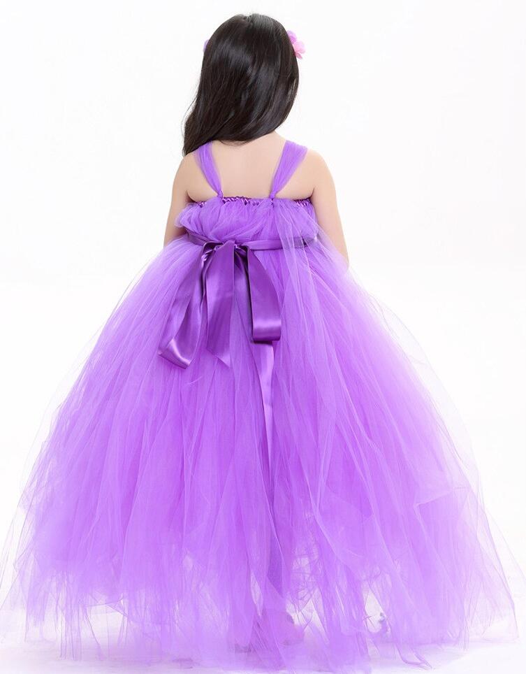 Princess Glitter Satin Ball Gown for Girls Birthday Party Pageant and Bridesmaid