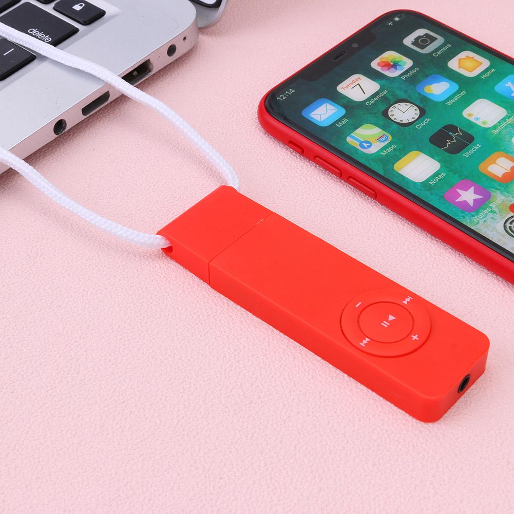 Portable Mini MP3 Player Walkman USB Flash MP3 Player Support 64GB TF Card Digital Music Players 8.5x 2.5x 0.9cm