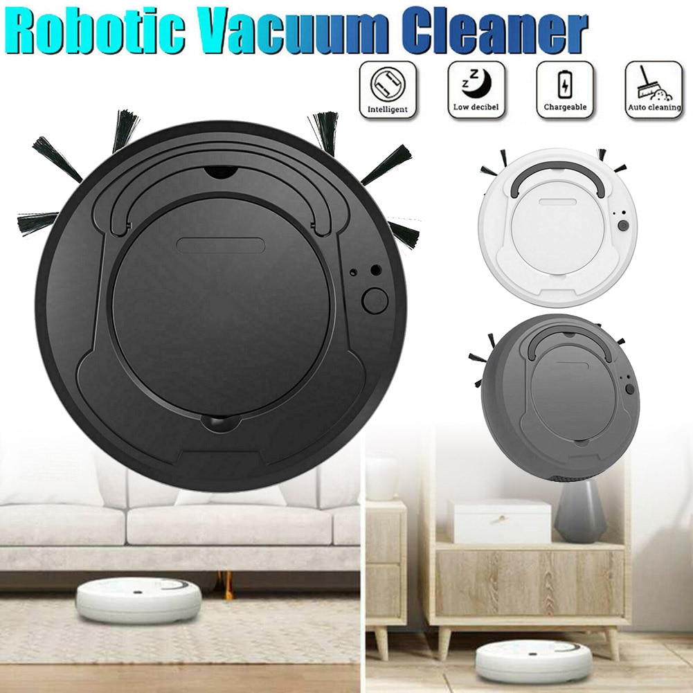 3 In 1 Smart Floor Robot Vacuum Cleaner Mop Automatic Distance Sensor Machine FP8