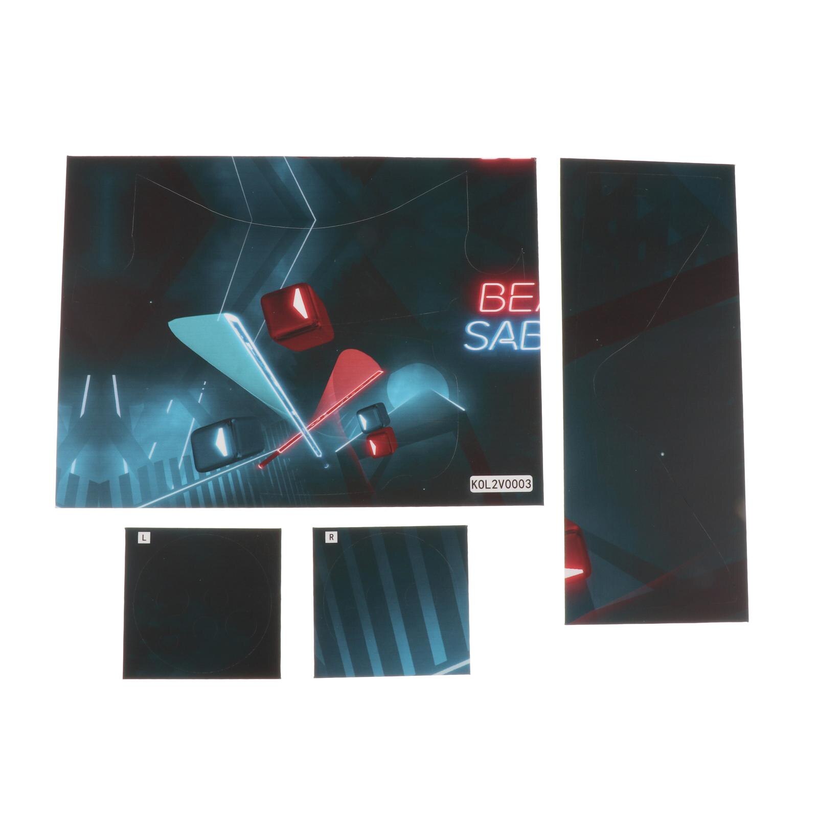 Durable PVC Sticker Skin Repair Kit for Quest 2 Headset VR Controller: Type 3