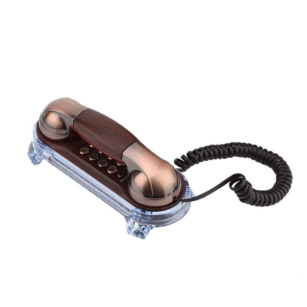 Retro Telefoon Landine Telefoons Mode Opknoping Telefoon Herhalen Caller Wandmontage Bureau Telefoons Voor Thuis Kantoor Antieke Telefooncontactpersoon: Type 3