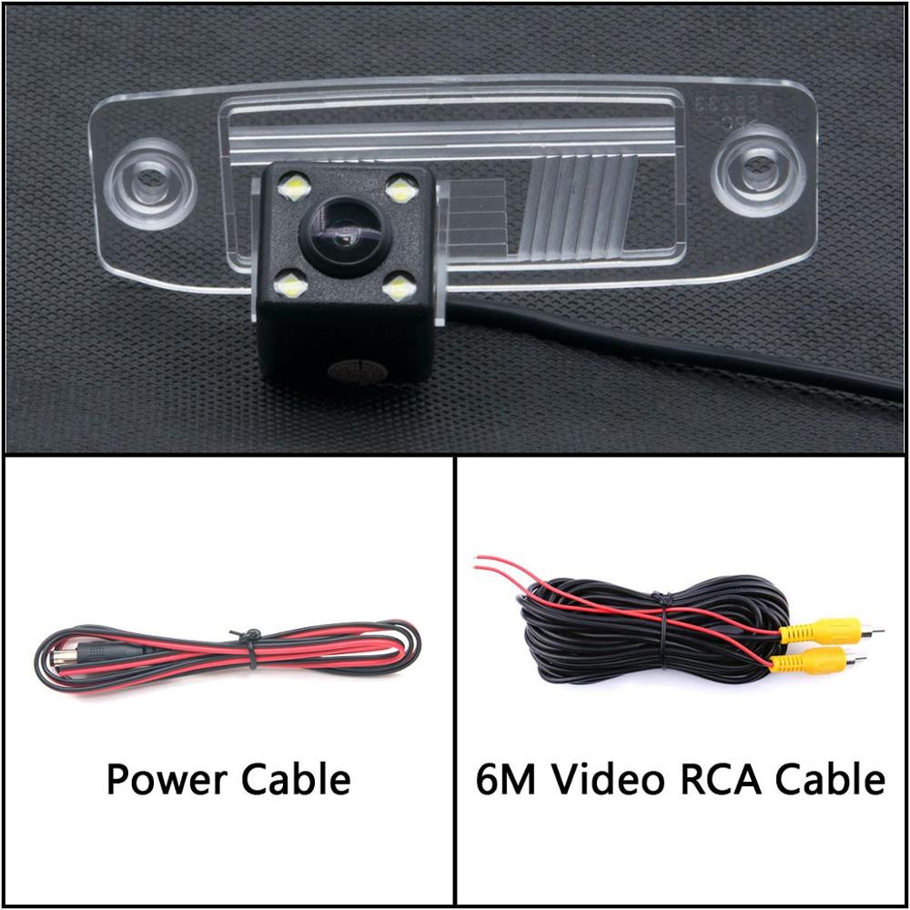 4 LED licht Sicherung Rückansicht Kamera Für KIA Sportage SL Sportage R Sorento Ceed Rio X-linie Auto parkplatz LCD Spiegel Monitor: Kamera nur