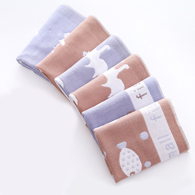 Antibakteriell icke-tvinnad badhandduk musik tecknad kattmönster badrumstillbehör 1pc baby ansiktshandduk