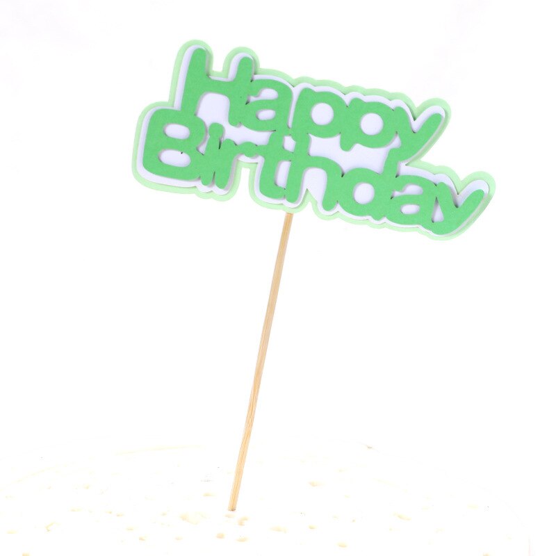 Forêt verte Cactus thème joyeux anniversaire gâteau Topper Kawaii Lion gâteau décoration enfants faveurs Safari fête d'anniversaire fournitures