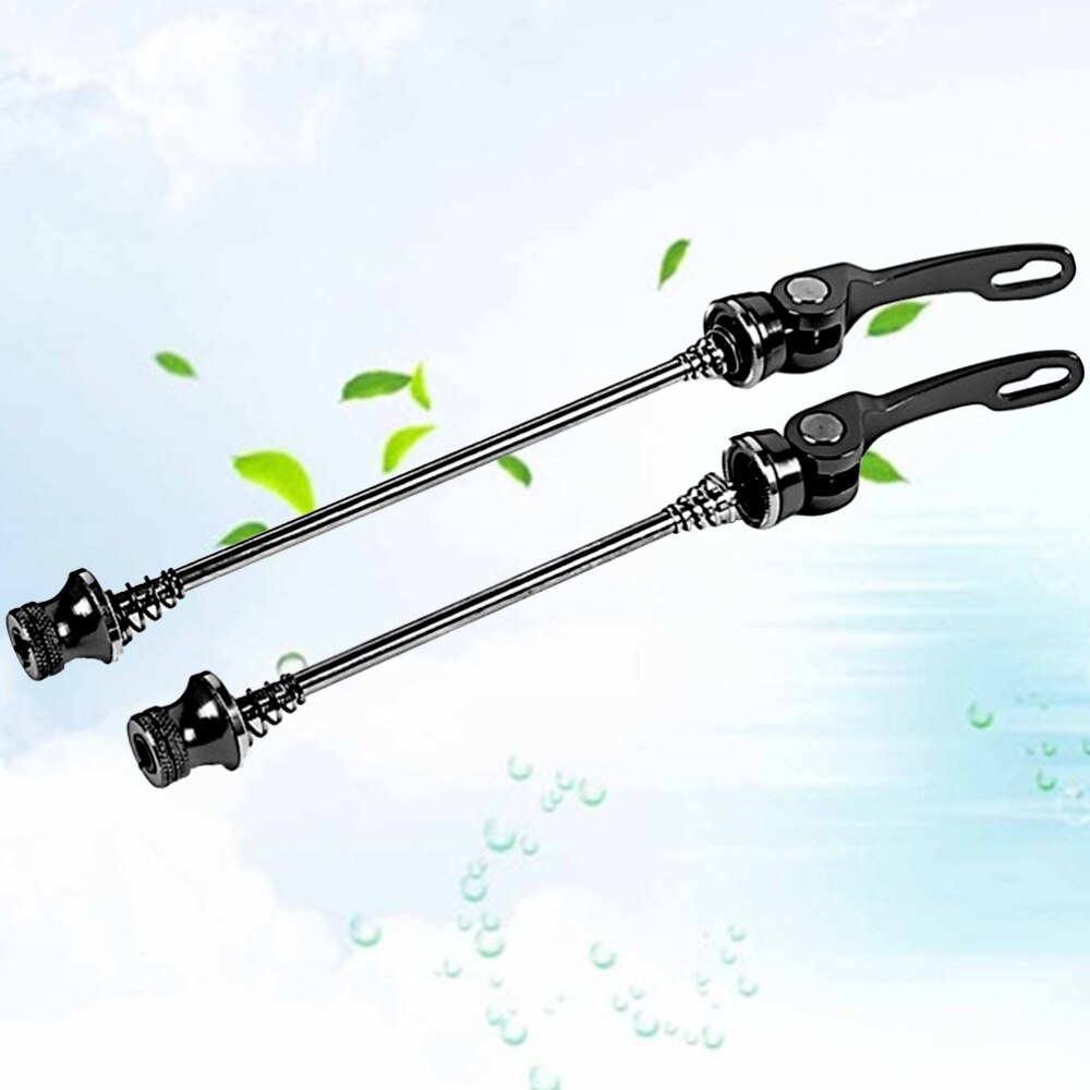 1 Pair Mountain Bike Skewers Ultralight Quick Release Skewers Aluminum Alloy Front 100 Rear 130/135mm Wheel Hub Skewers