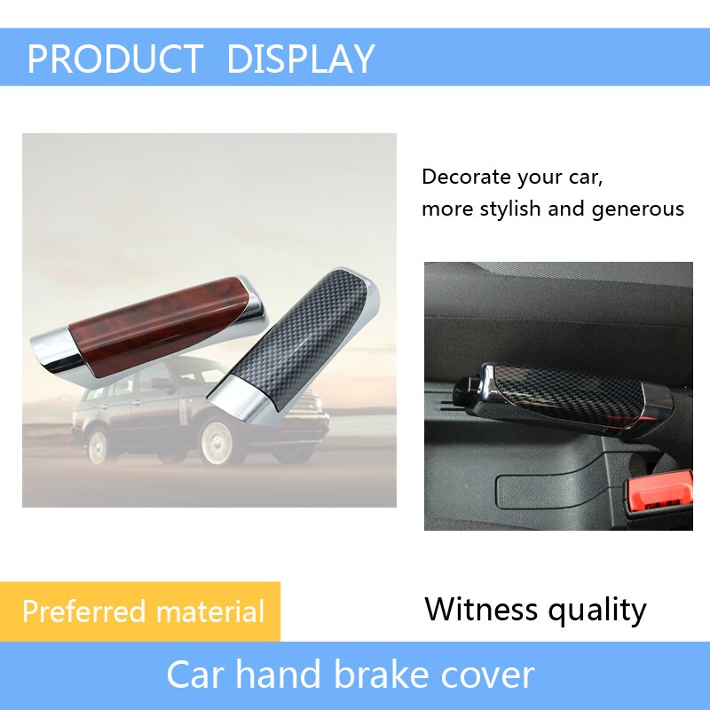 Auto Parking Handrem Grips Bescherm Covers Sticky Voor Ford focus 2 3 fiesta ranger mondeo mk4 mk3 Hyundai Solaris Tucson creta