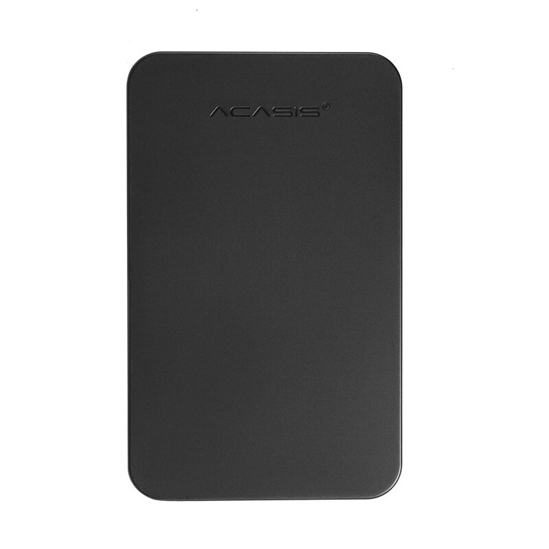 2.5" USB 3.0 Data Transfer Hard Drive ABS Enclosure Slim External Case Portable Hard Drive Disk Box 5TB for HSS SDD Black White