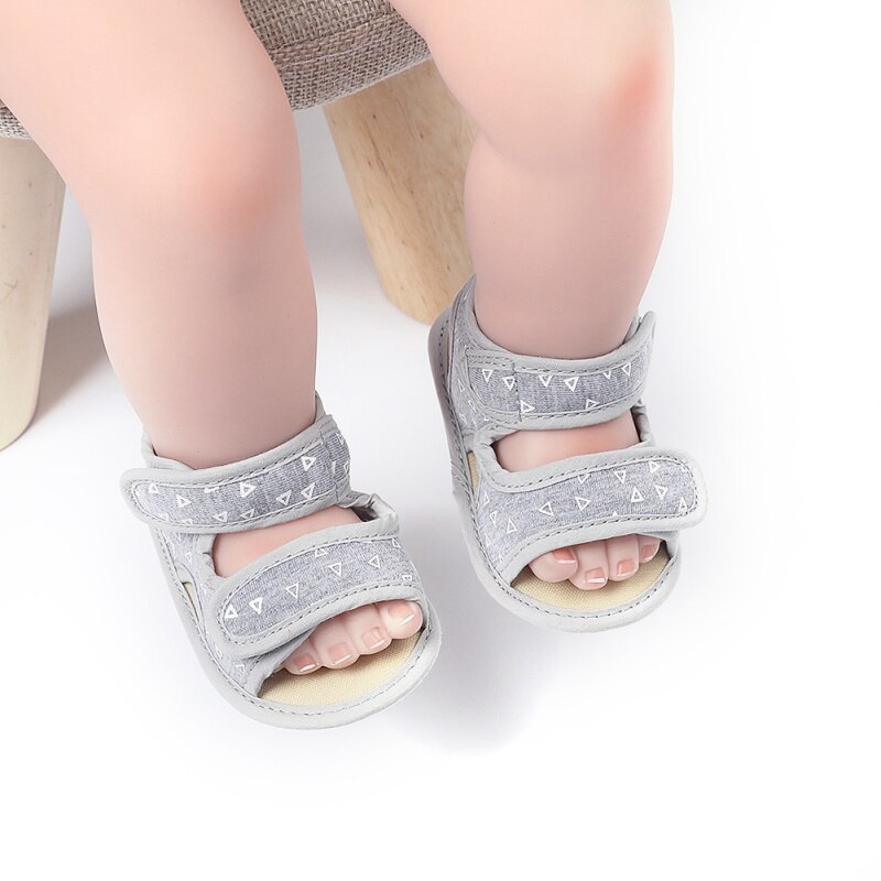 Babyjongens zomerschoenen ademend canvas antislip sandalen peuter zachte zool eerste loopschoenen 0-18 mdropshipper