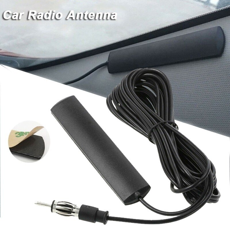 Antena FM Universal para coche, receptor de señal de Radio Estéreo aérea