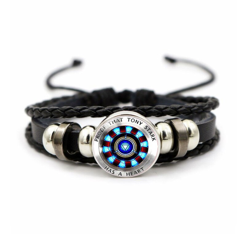 Hero Serie Speelgoed Hand Geweven Lederen Kralen Armbanden Jouet Voor Jongens En Meisjes Stijlvolle: T0010Z-13