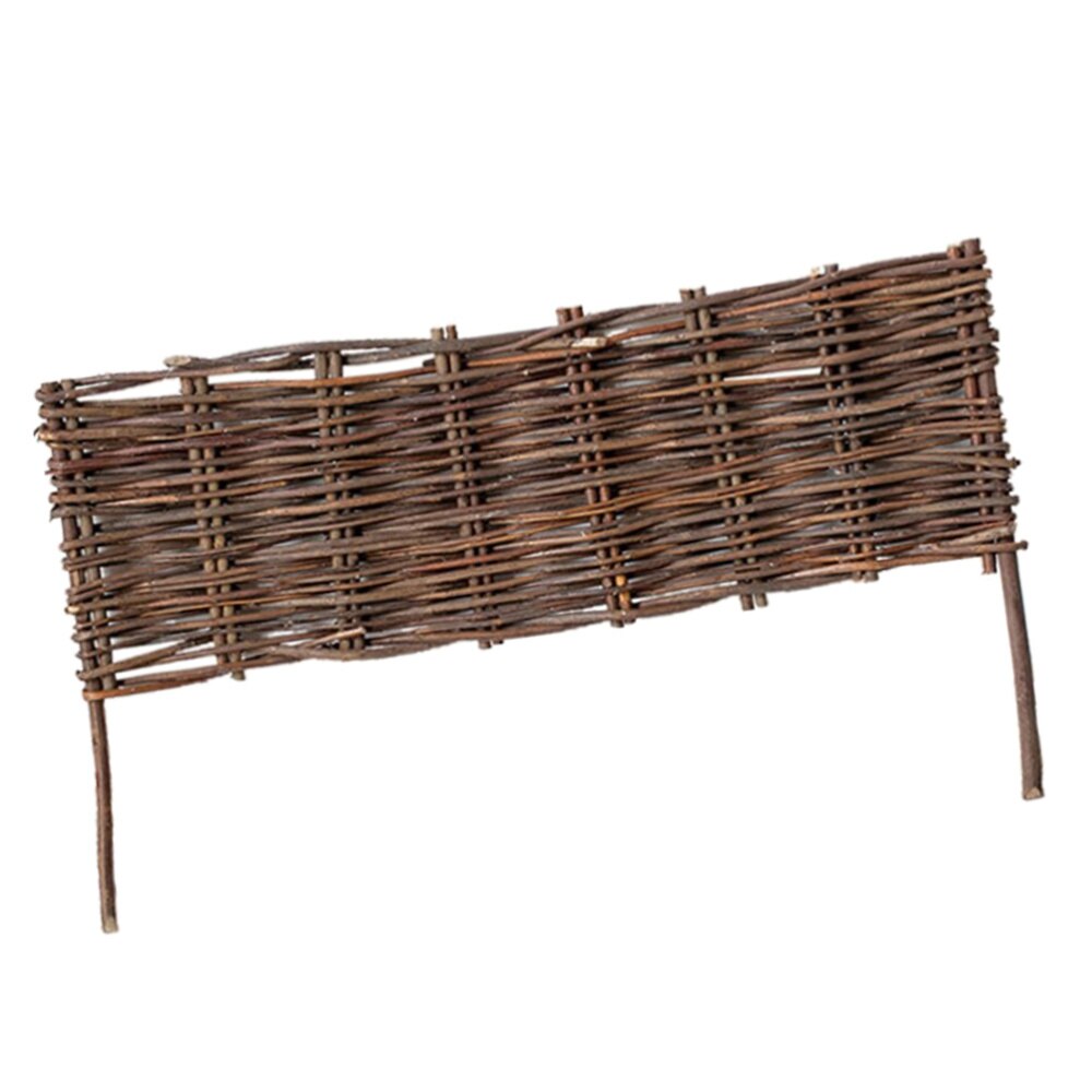 1PC Willow Fencing Decorative Natural Willow Fencing for Balcony: Default Title