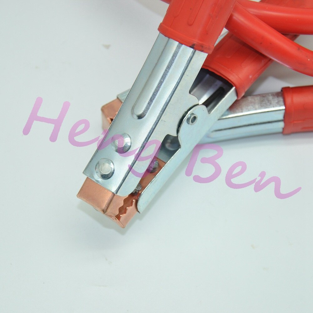 HB Black Red 3M 1000AMP Copper Wire Auto Battery Line Emergency Cable Line Cable Clip Power Charging Jump Start Leads